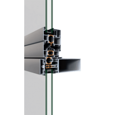 Алюмінієві стійко-ригельні фасадні системи (теплі) Alumil M7 